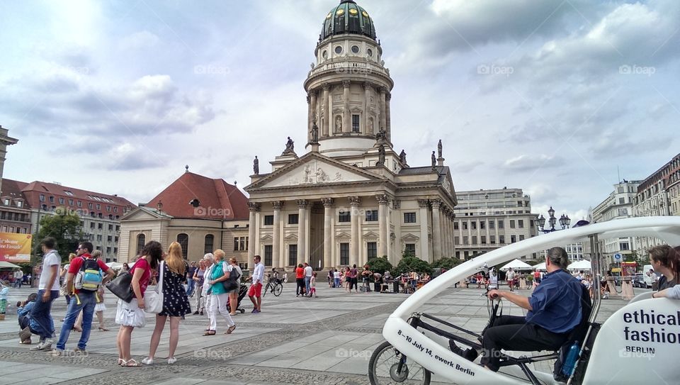 Gendarmen platz. Trip to Berlin