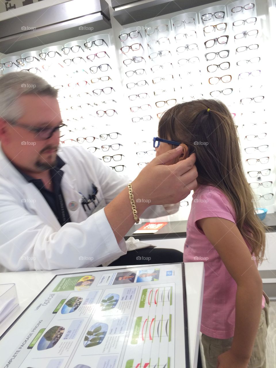 Getting first pair of glasses 