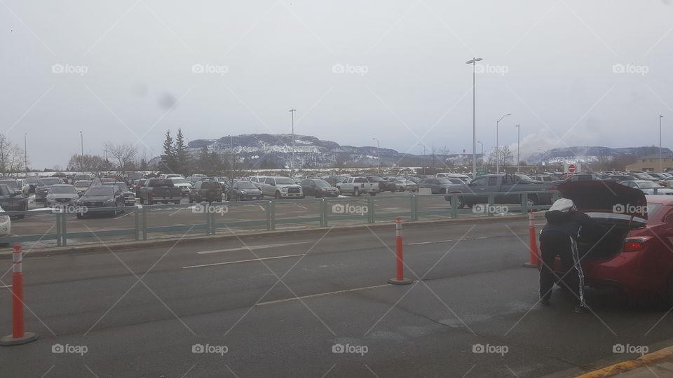 Thunder bay airport view