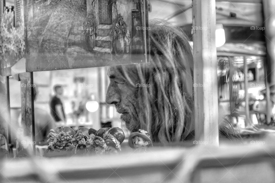 Portrait in the Market