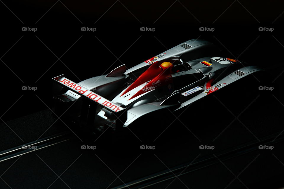 Audi TDI Le Mans slot car