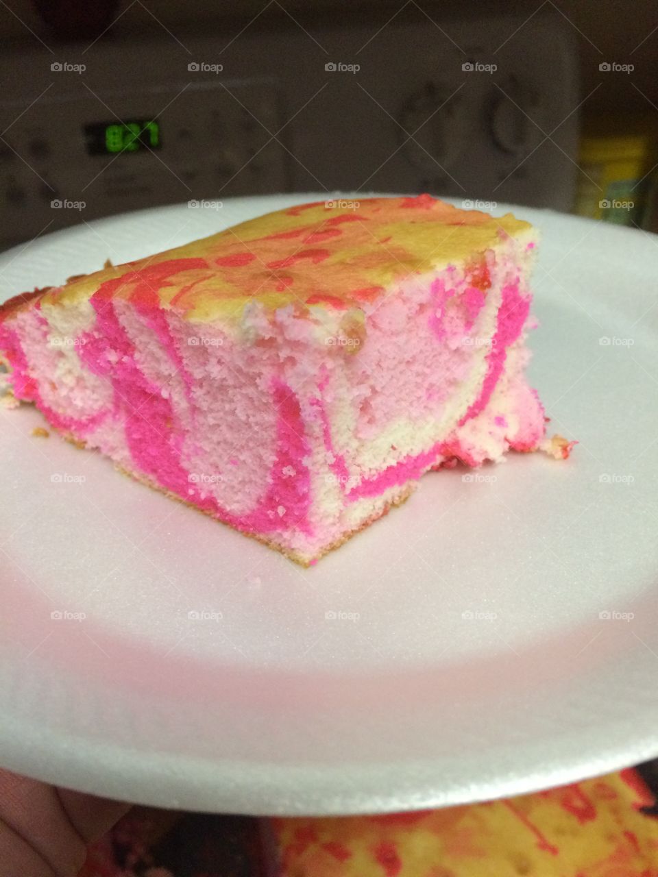 Cake. Pink Camo Cake