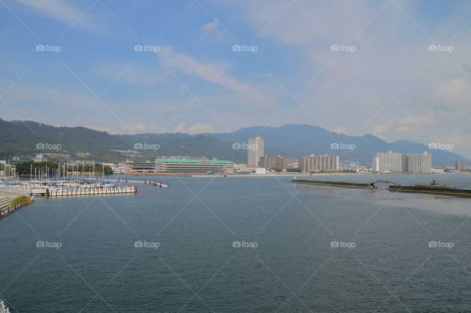 Coastline Of Otsu Japan