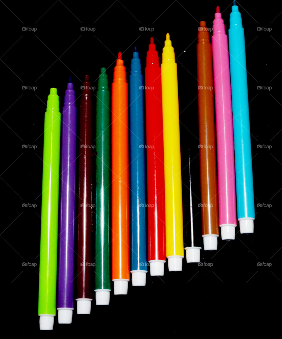 colour full with pen