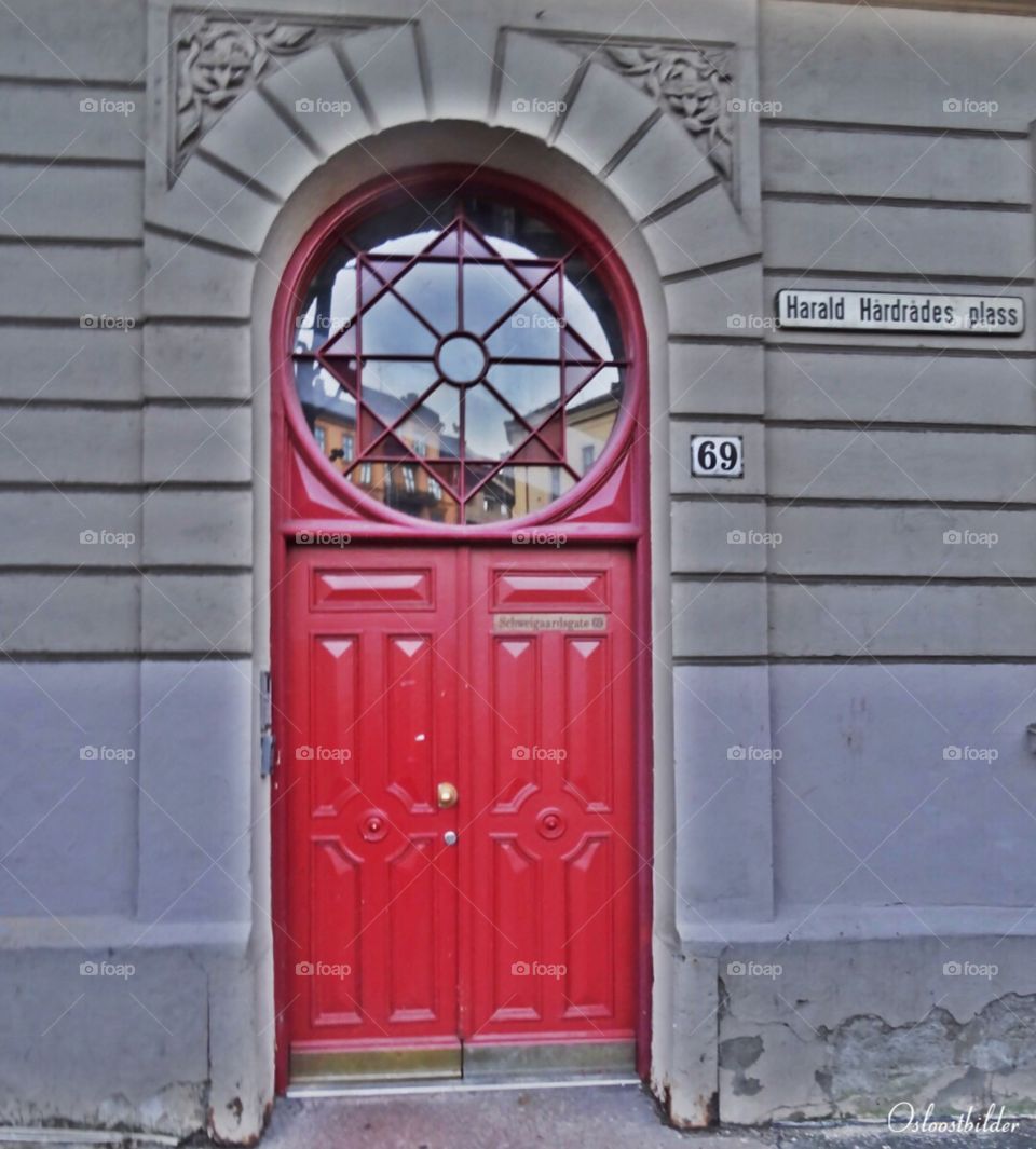 Door in Oslo, Norway