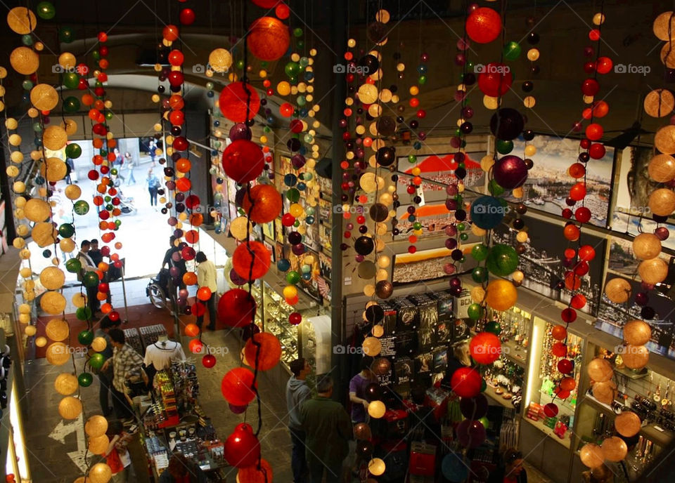 lights inside store balls by arikins