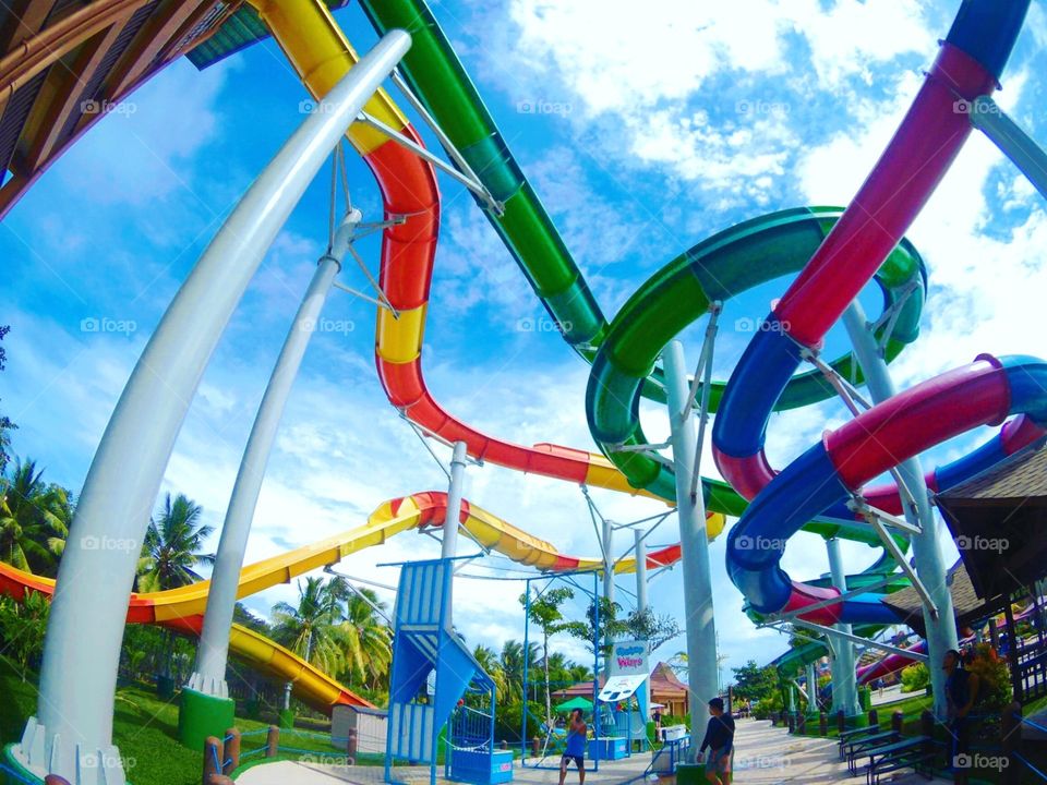 Waterslides