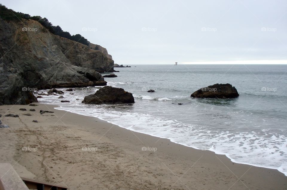 San Francisco beach