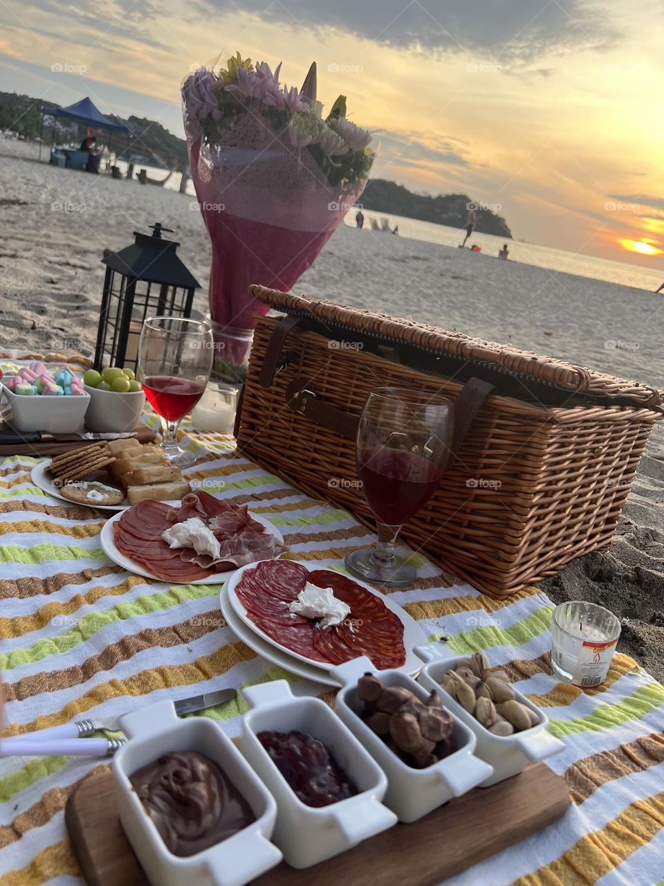 Picnic en la playa