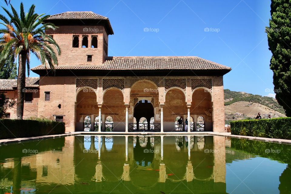 Alhambra Palace. Spain.