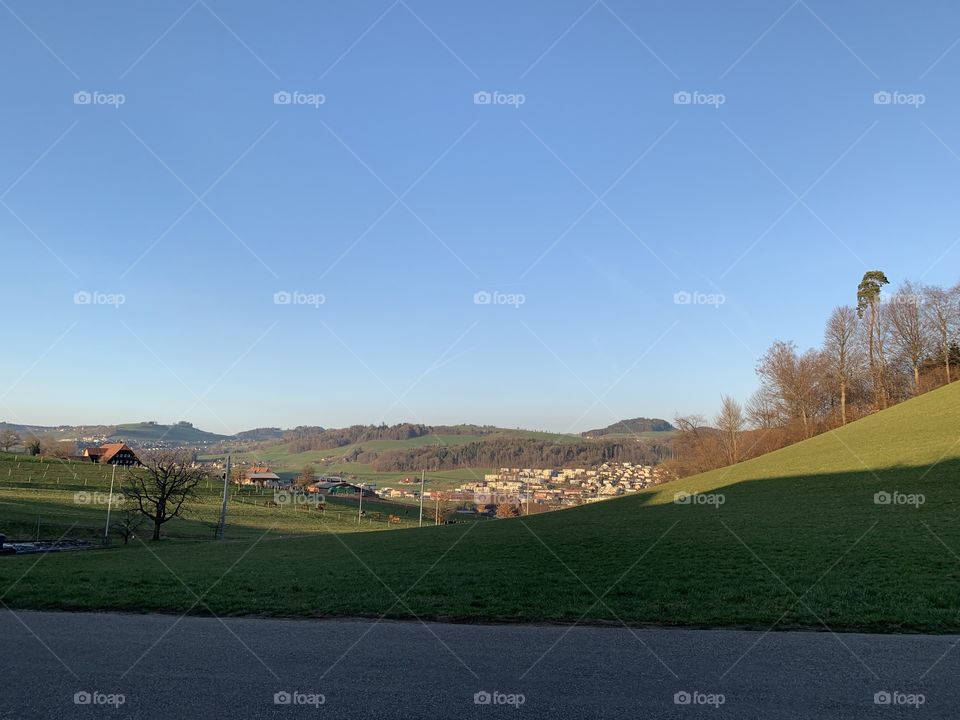 Village in Switzerland 