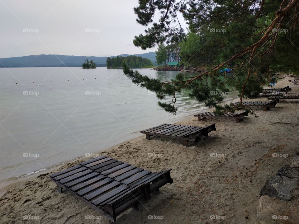 Turgoyak lake