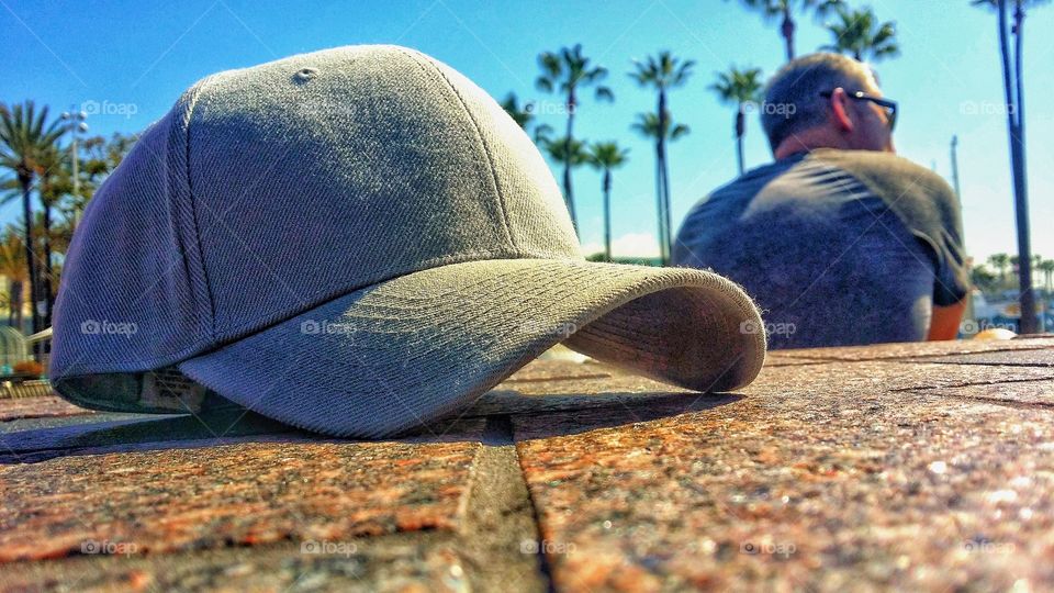 a California day with a gray cap