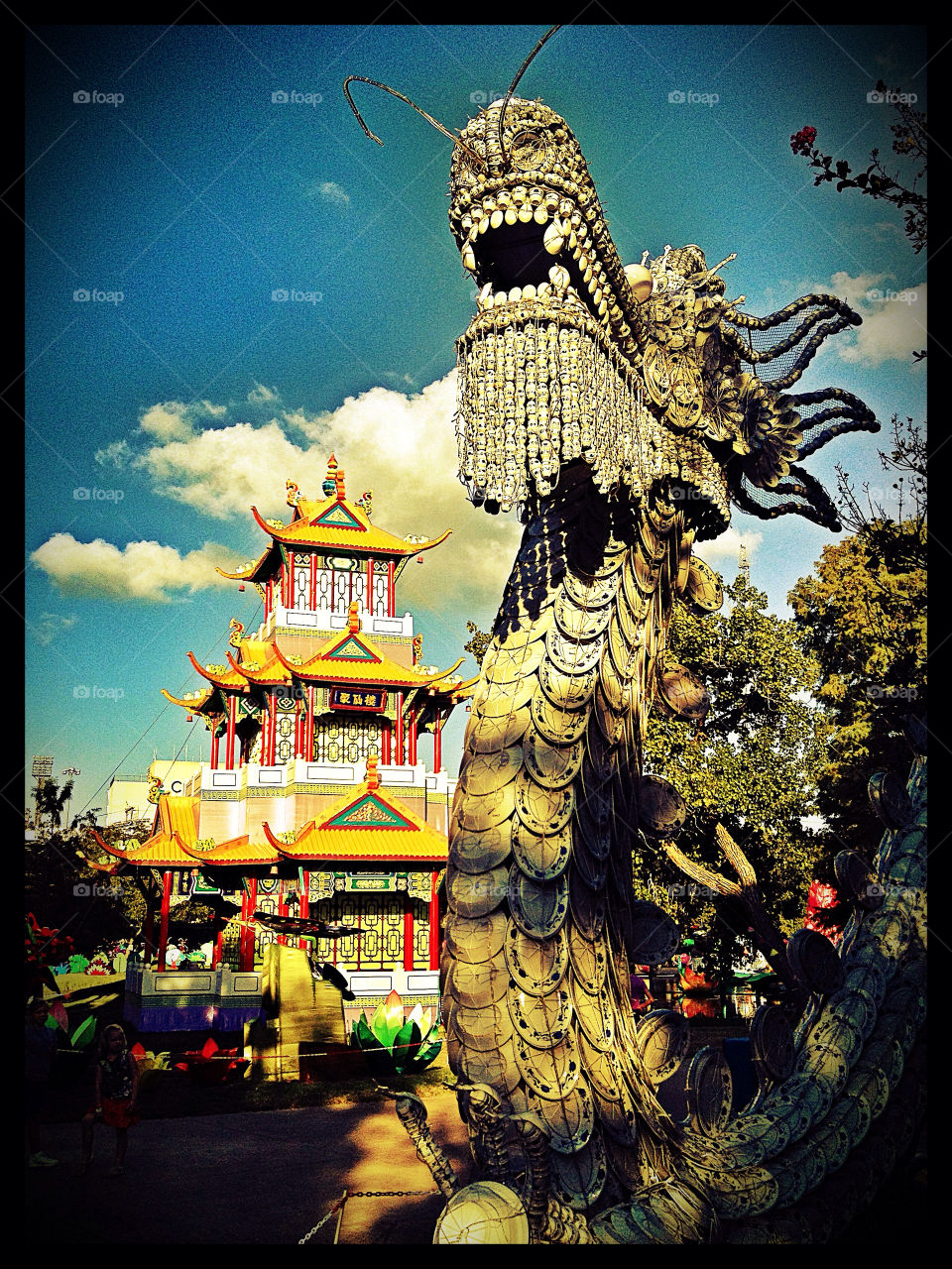 d pagoda chinese dragon tx state fair by toxiccheese