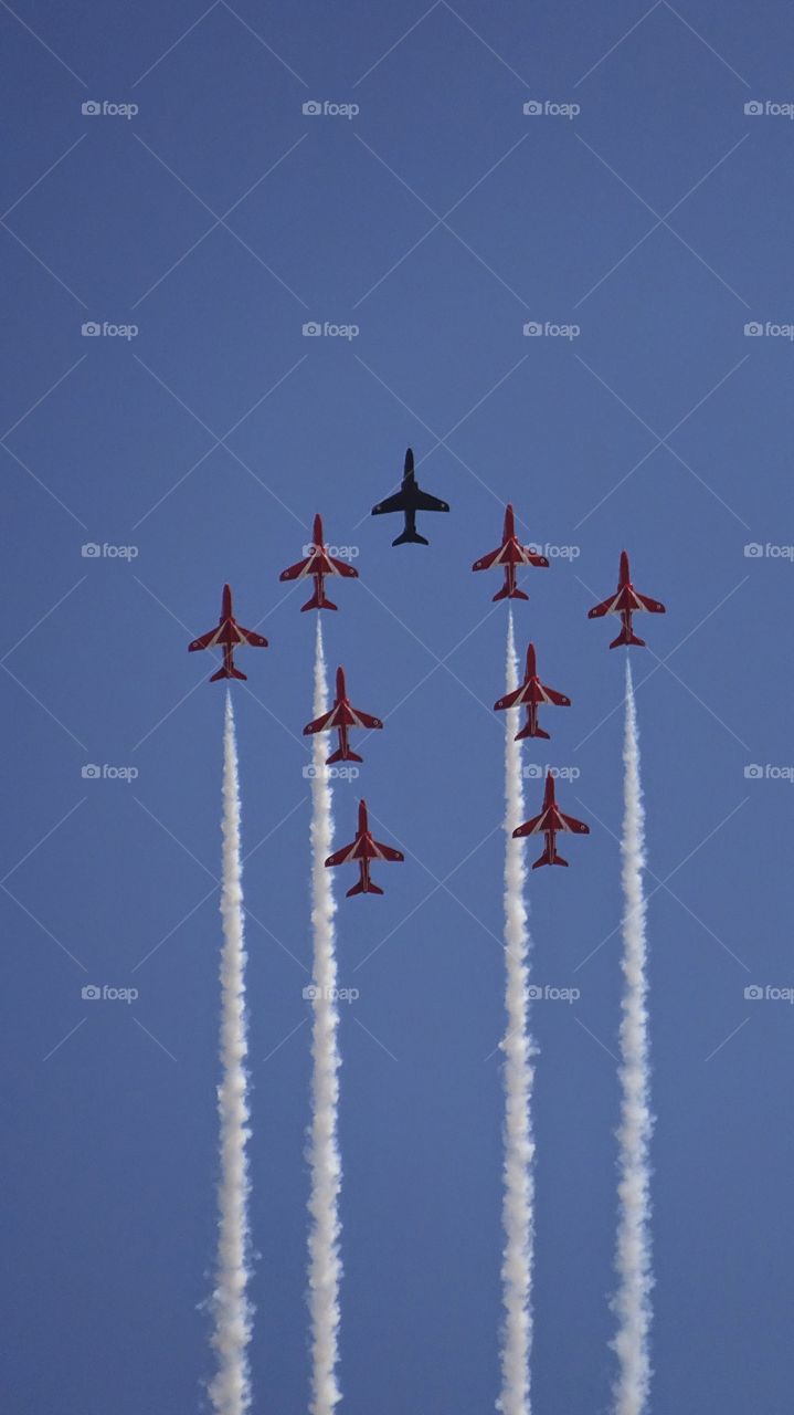Red arrows