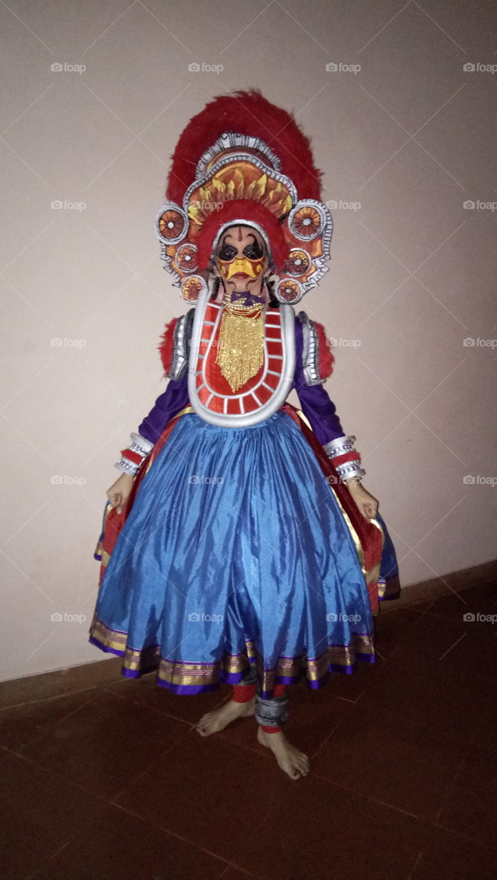 performance  colourful  costume.