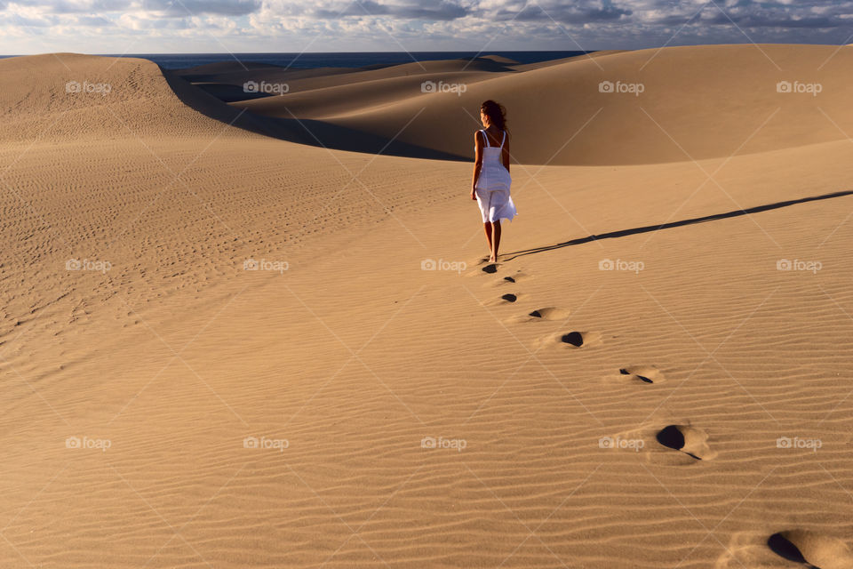 Sand dunes in Gran Canaria