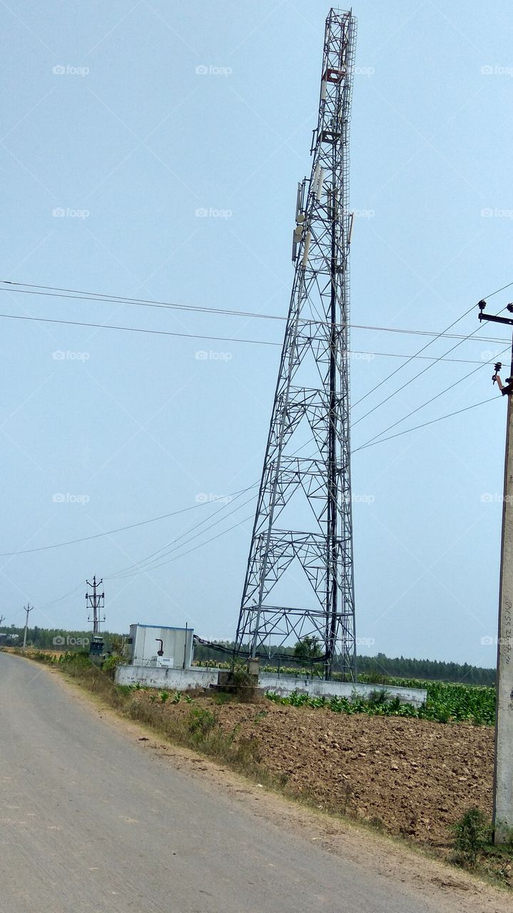 cell phone signal tower