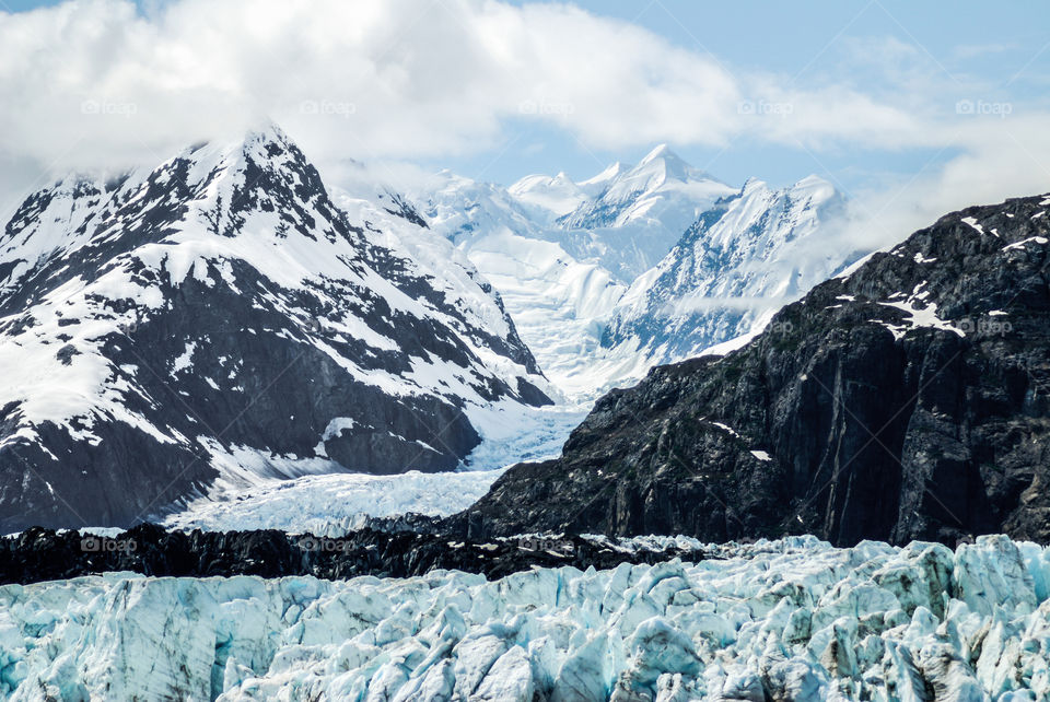 Alaskan Mountains and Glaciers