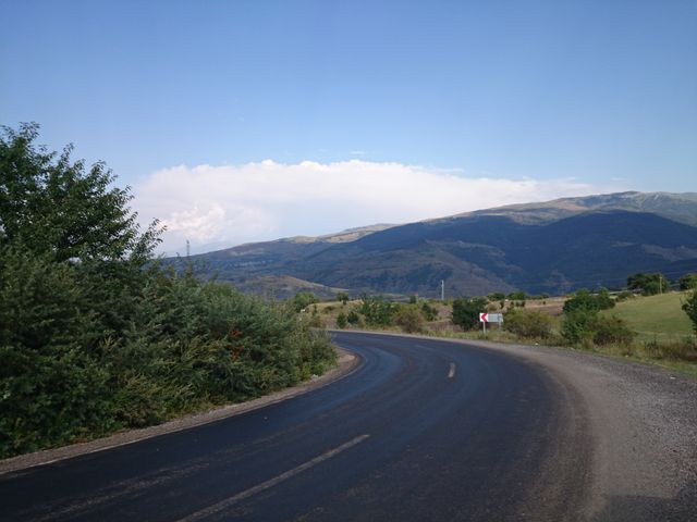 way behind mountain