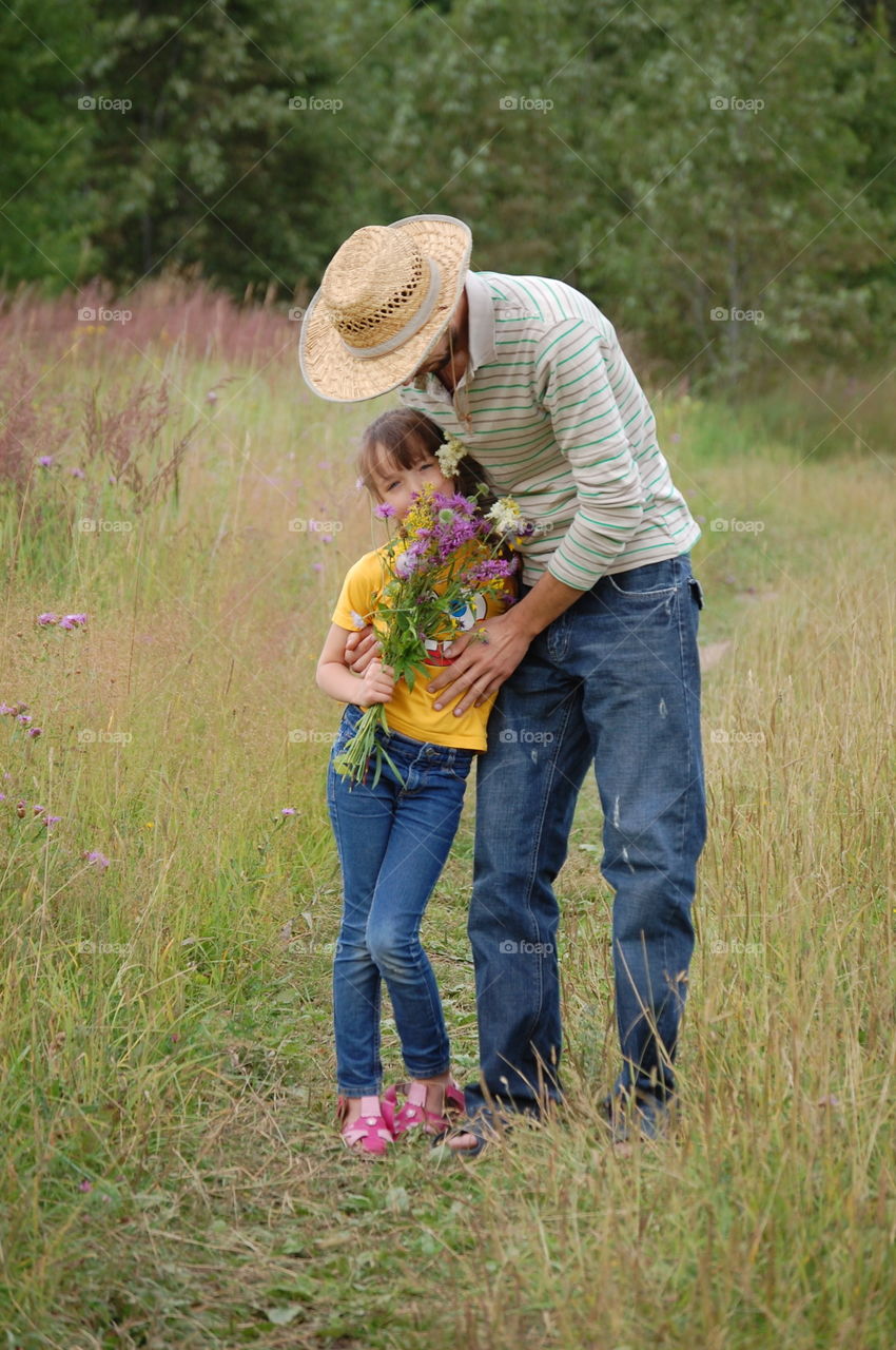 Child, Nature, Love, Outdoors, Summer