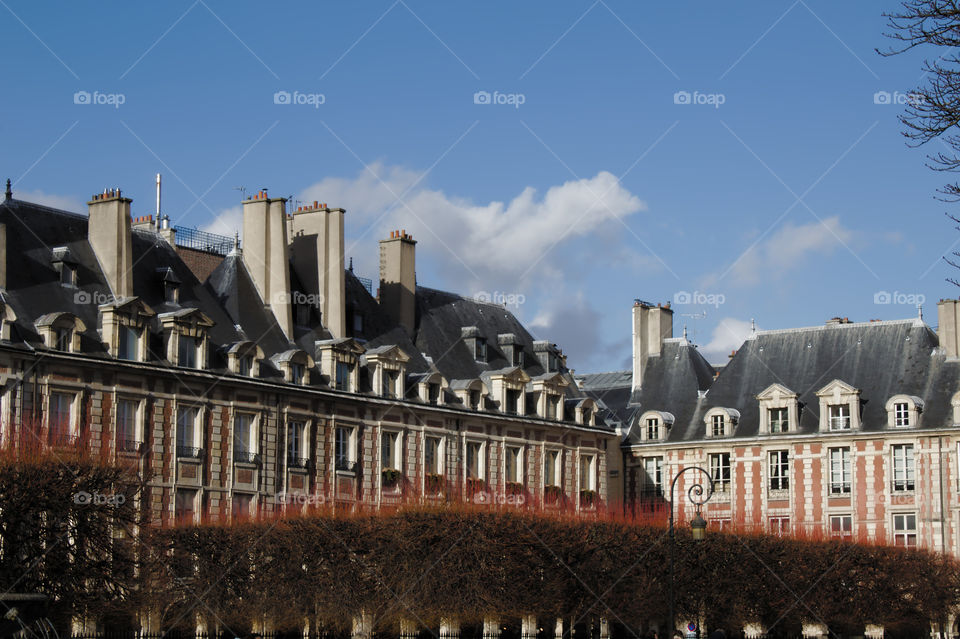 view of paris in france