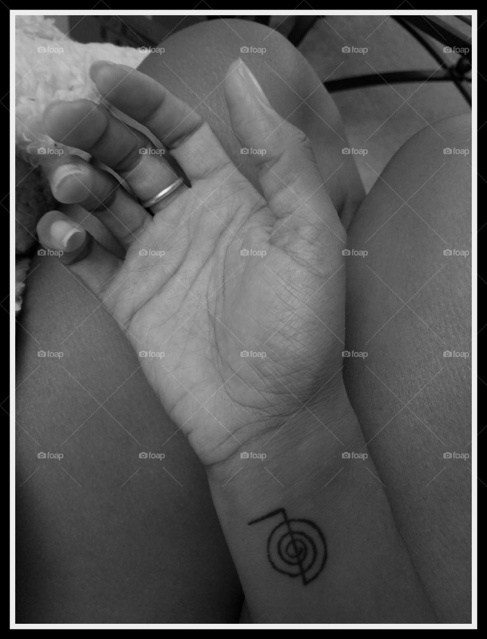 Cho Ku Rei is a power symbol in Reiki that means, "placing all the powers of the universe here.”