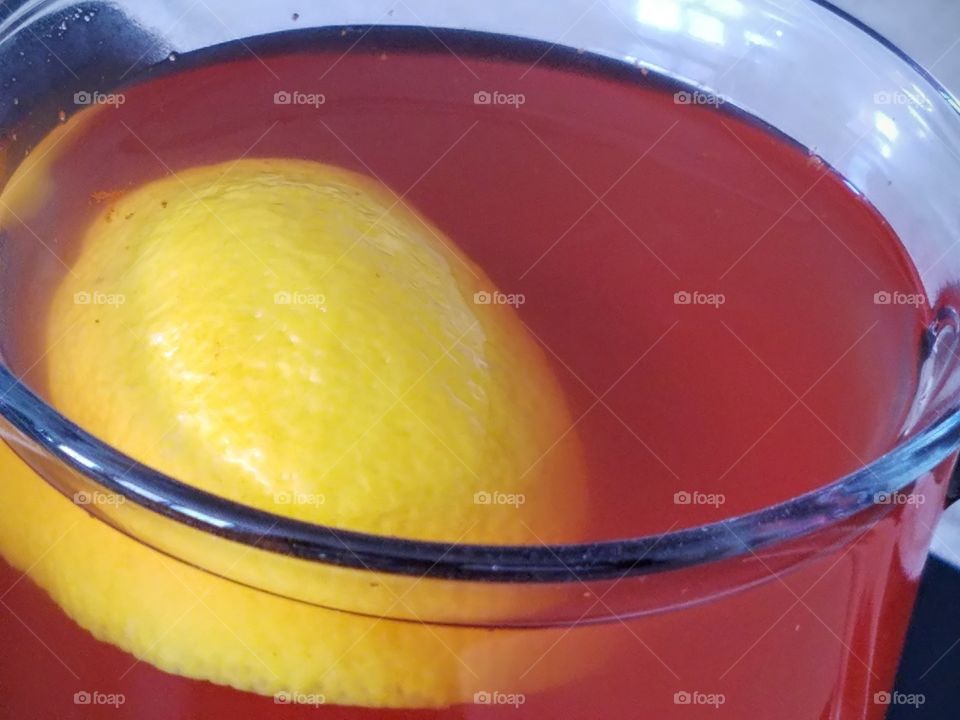 Summer Spicy lemon drink