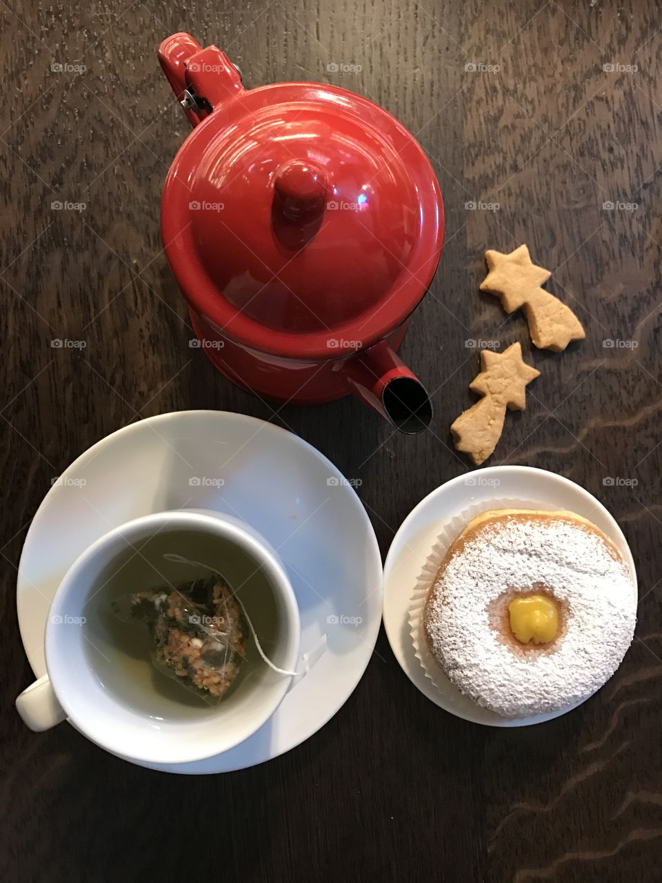 Tea at Christmas time 