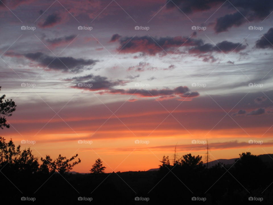 Desert sunsets in Sedona 
