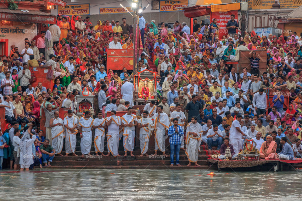 ganga Aarthi at haridwar