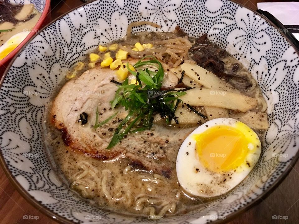 Delicious ramen 