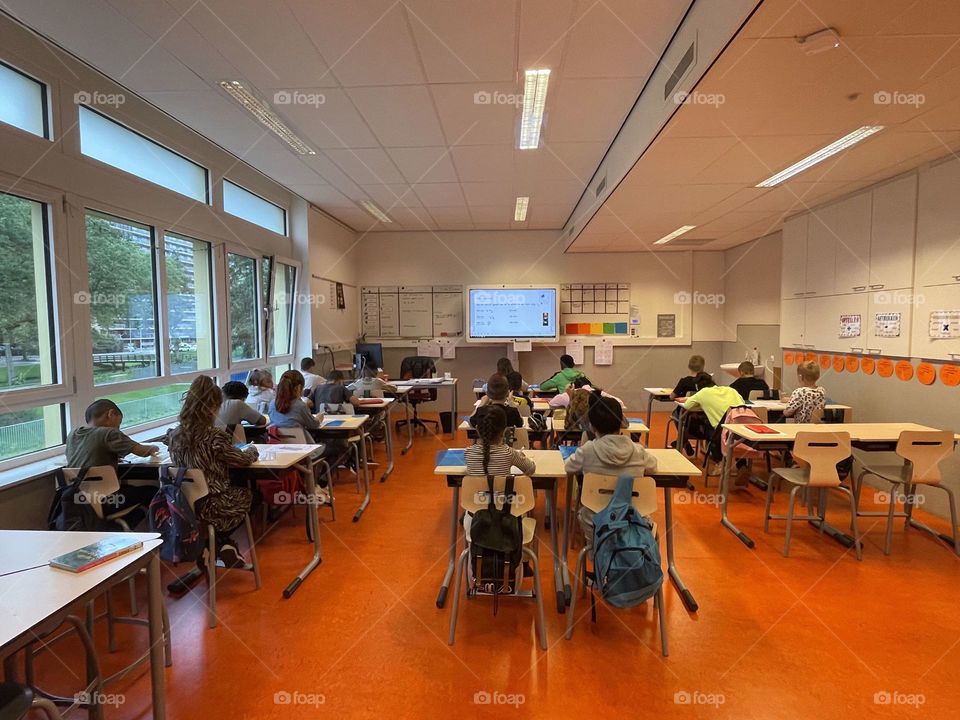 Back to school afther summer time 