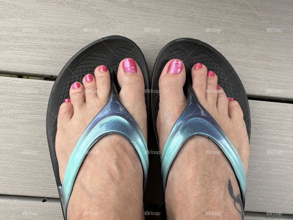 Barbie toenails