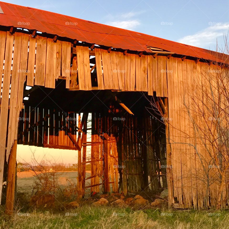 Deteriorated Barn