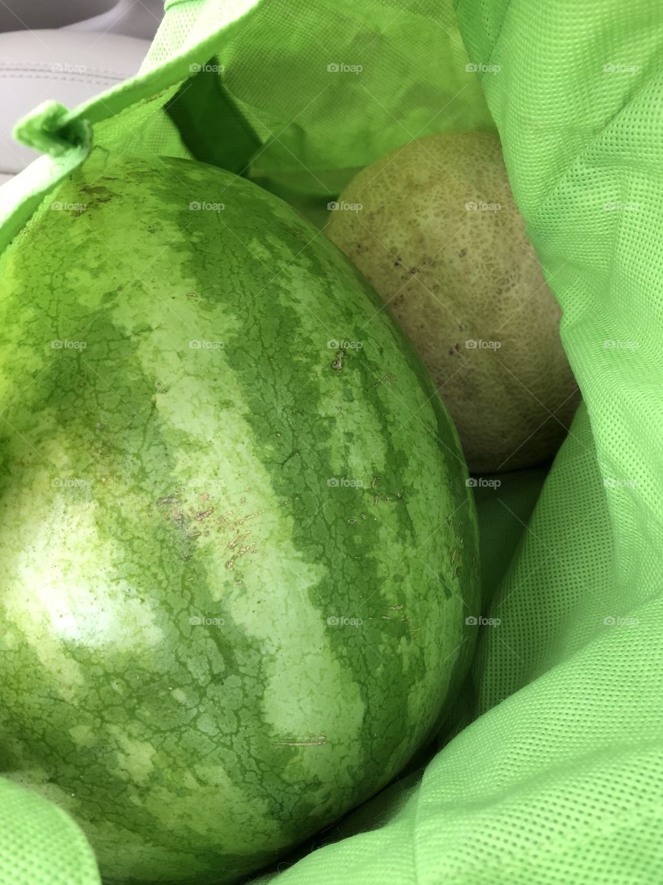 Watermelon and cantaloupe 