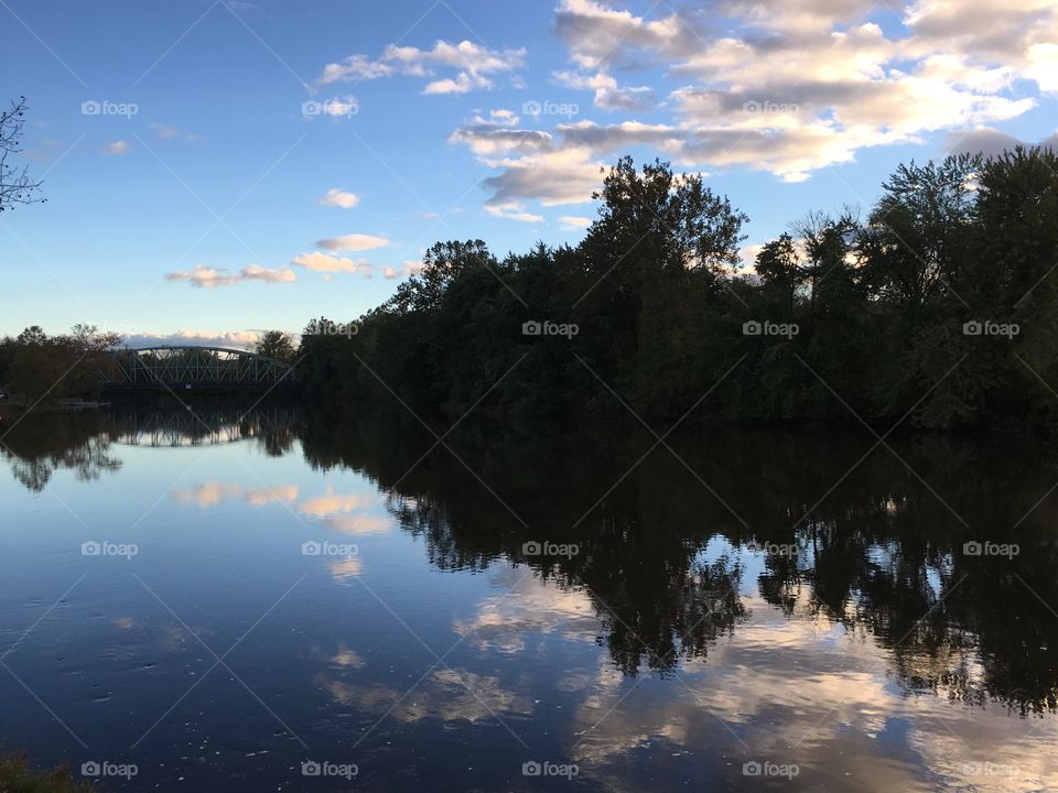 Symmetry in the Housatonic River 