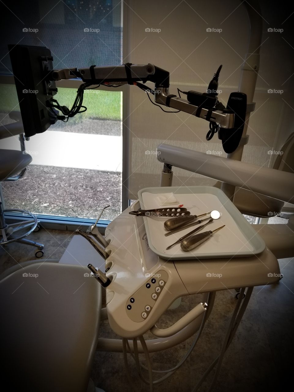 at the dentist