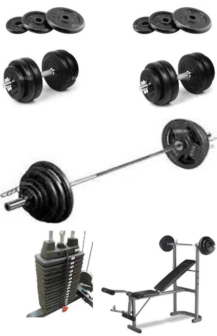 Weightlifting, Barbell, Dumbbell, Bodybuilding, Weight