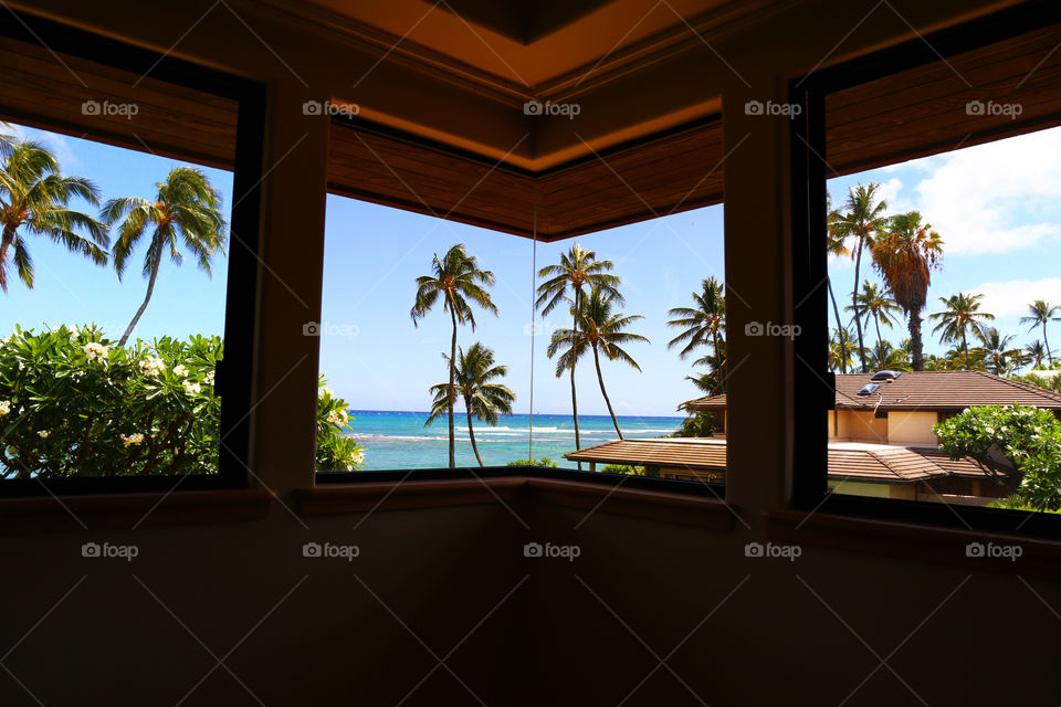 Hawaii. Window