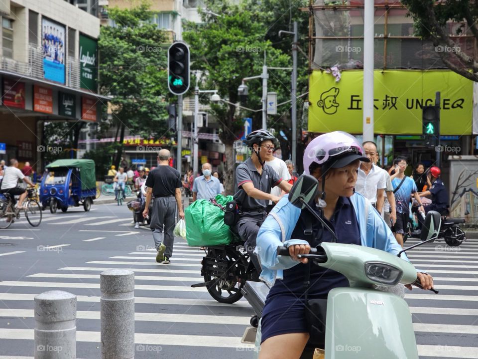 busy street