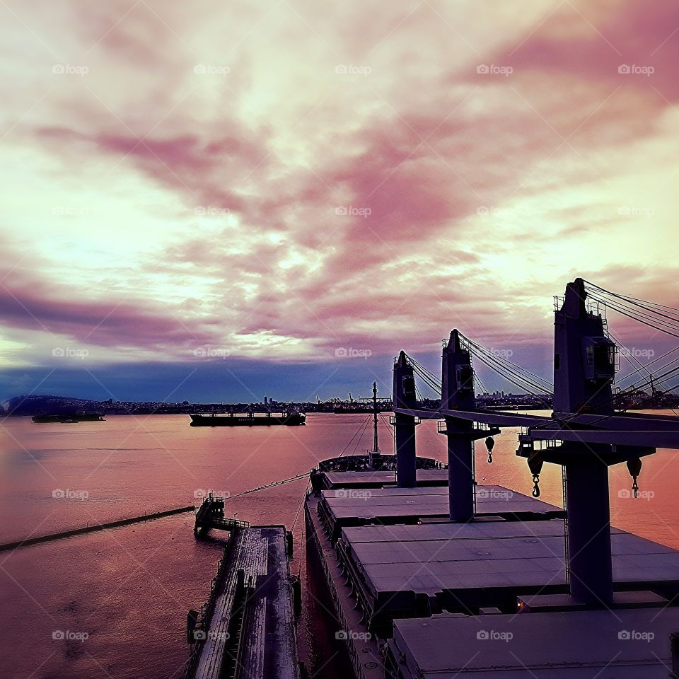 Sunset, Water, Dawn, Beach, Sea