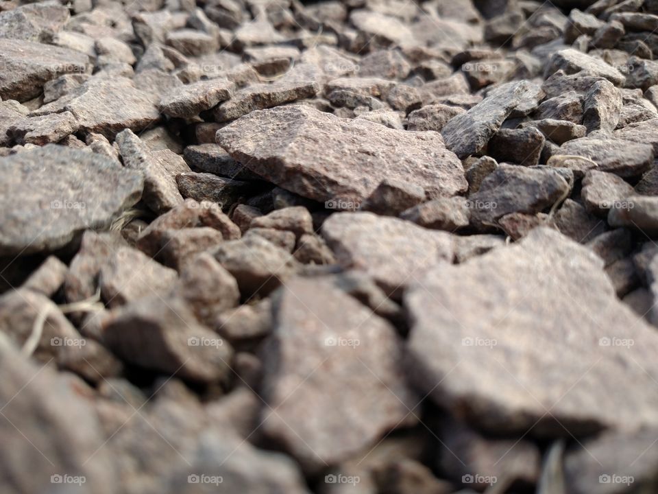 Close up of rocks.