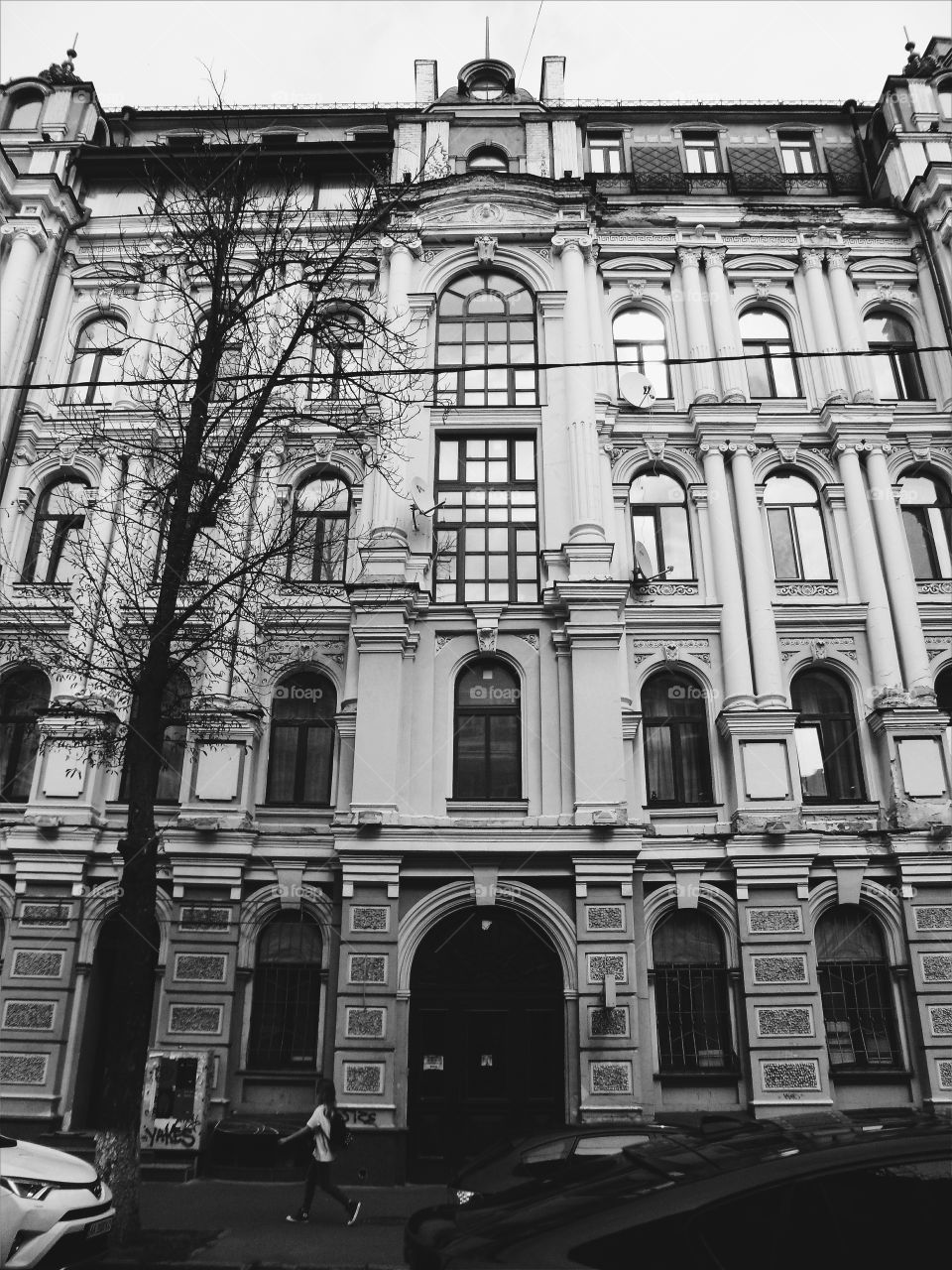 old architecture of Kiev