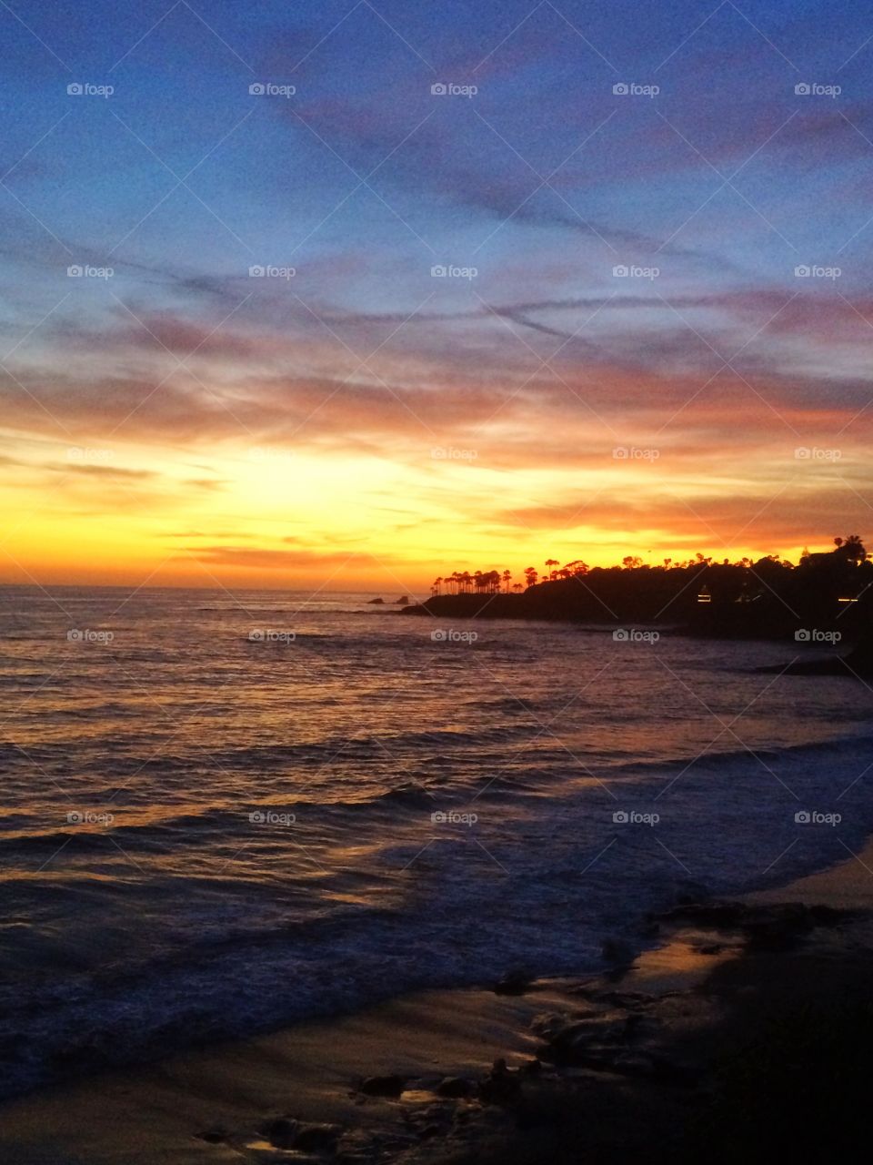 Laguna Beach Sunset. Laguna Beach Sunset