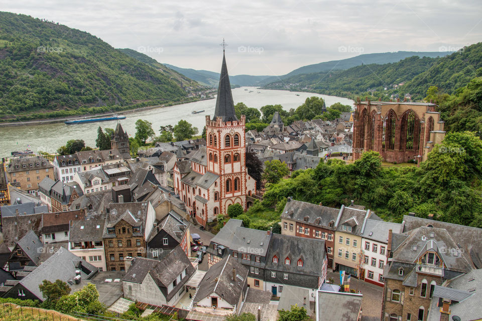 Medieval town of Bacharach 