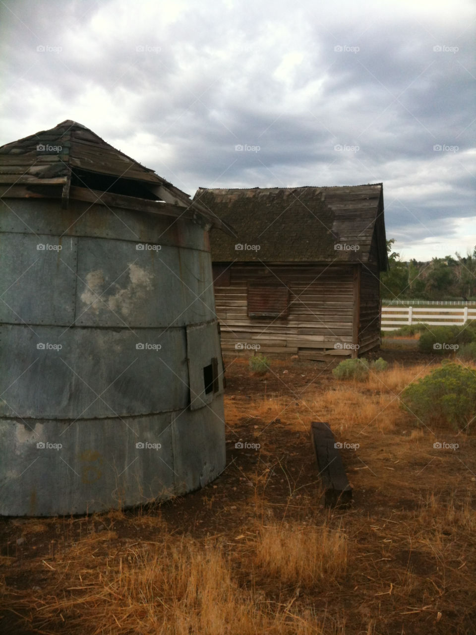 cloudy abandoned nevada stormy by melody