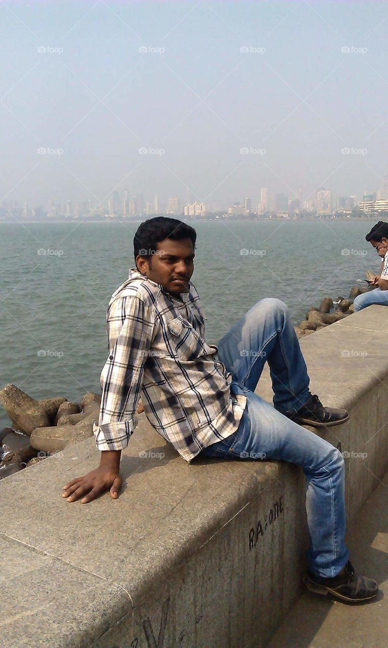 Loneliness Mumbai marine drive