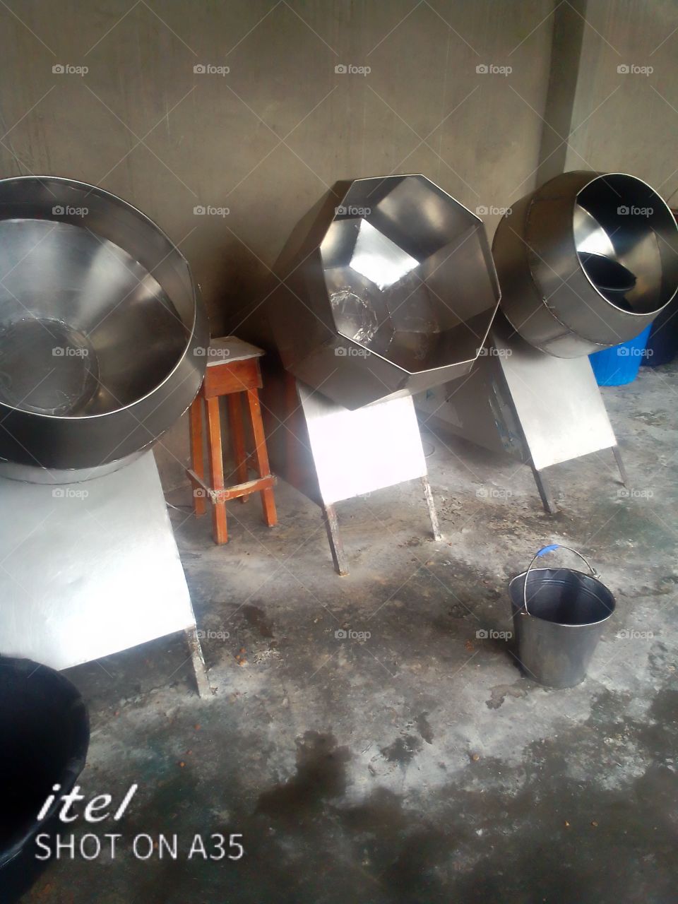 three coating machine