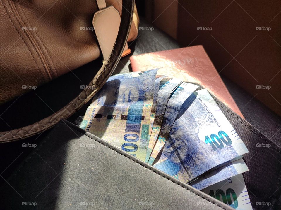 Rand - R100, banknotes South Africa